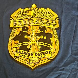 WWE Authentic Tee Breezango Large